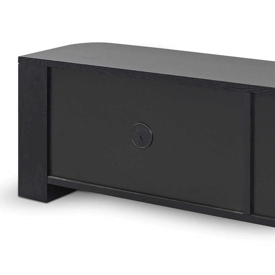 Anna Extendable TV Entertainment Unit - Full Black Oak