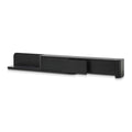 Anna Extendable TV Entertainment Unit - Full Black Oak