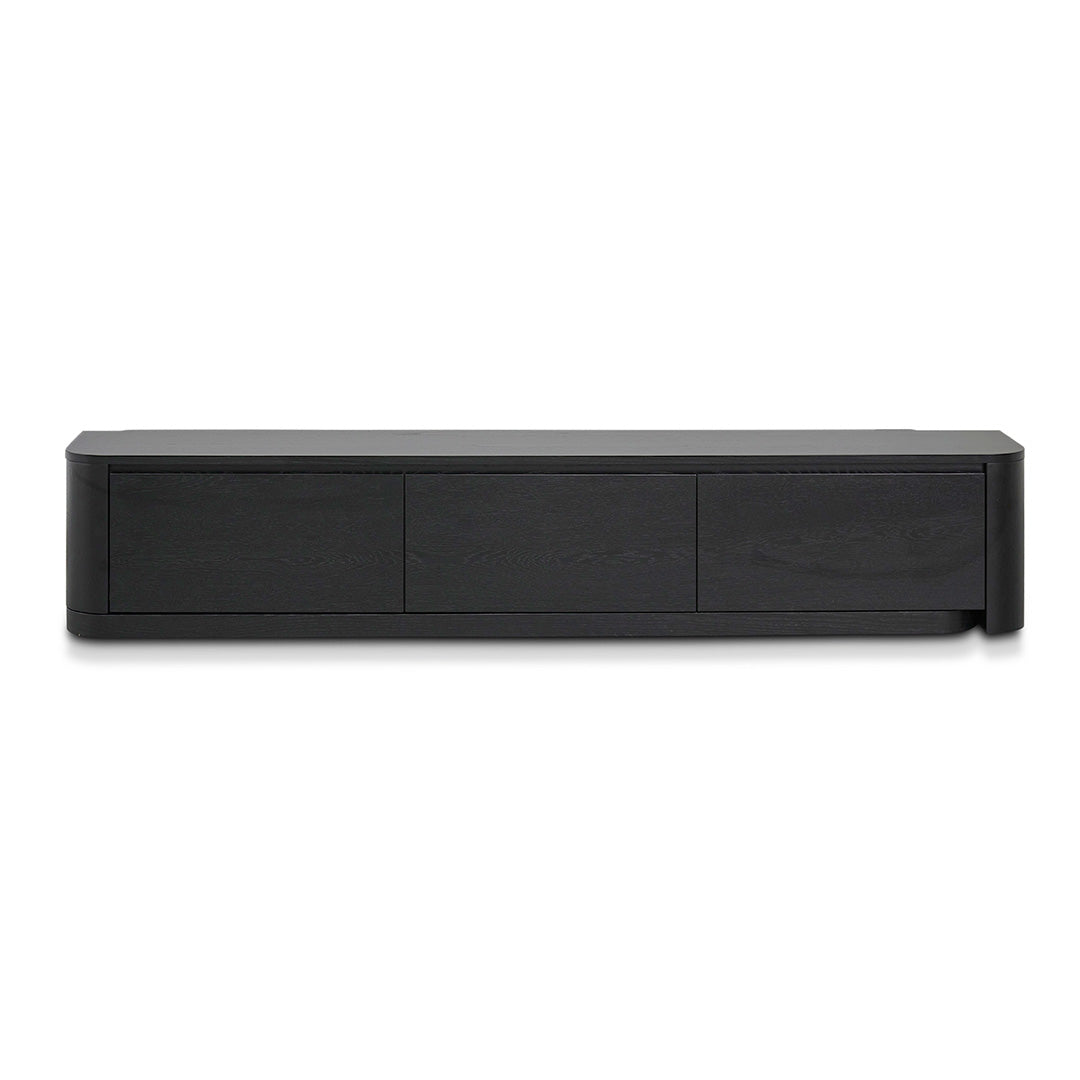 Anna Extendable TV Entertainment Unit - Full Black Oak