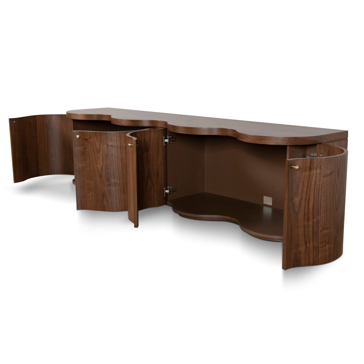 Jaya 2.15m TV Entertainment Unit - Light Walnut