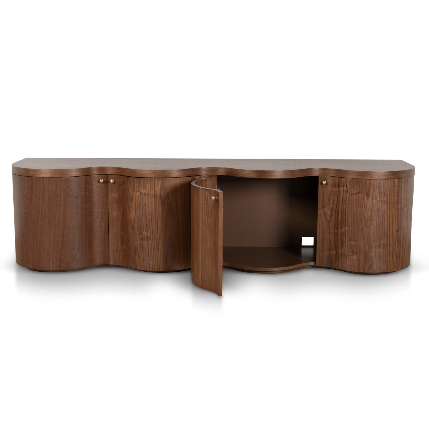 Jaya 2.15m TV Entertainment Unit - Light Walnut