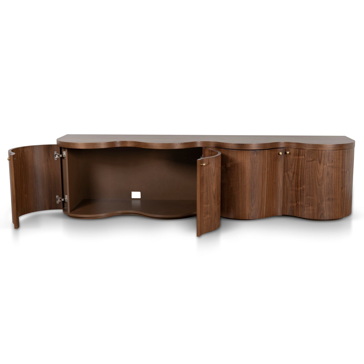 Jaya 2.15m TV Entertainment Unit - Light Walnut