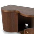 Jaya 2.15m TV Entertainment Unit - Light Walnut