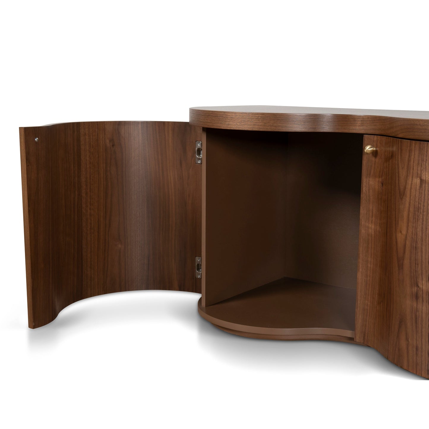 Jaya 2.15m TV Entertainment Unit - Light Walnut