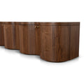 Jaya 2.15m TV Entertainment Unit - Light Walnut