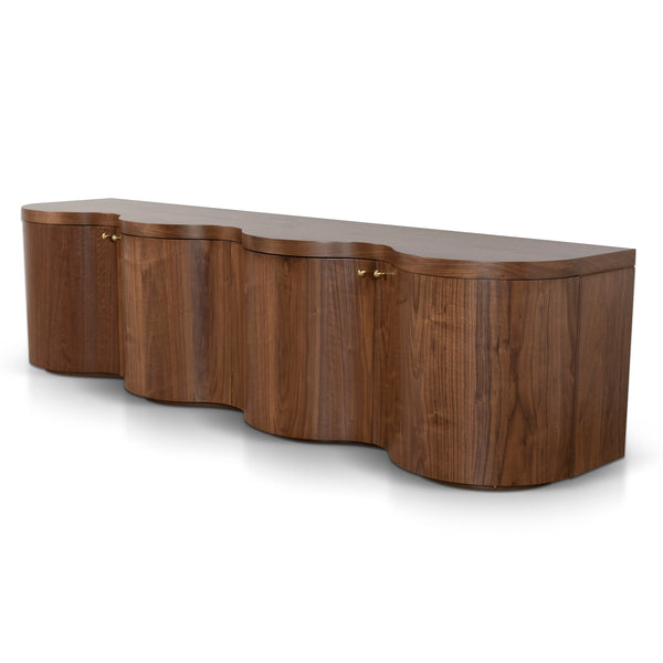 Jaya 2.15m TV Entertainment Unit - Light Walnut