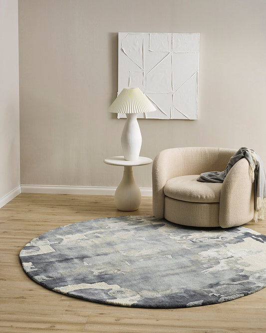 Cape Brett Round Floor Rug