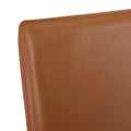 Carlo Dining Chair - Tan Recycled Leather