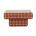 Seville Tile Coffee Table - Red Glaze