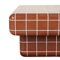 Seville Tile Coffee Table - Red Glaze