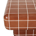 Seville Tile Coffee Table - Red Glaze