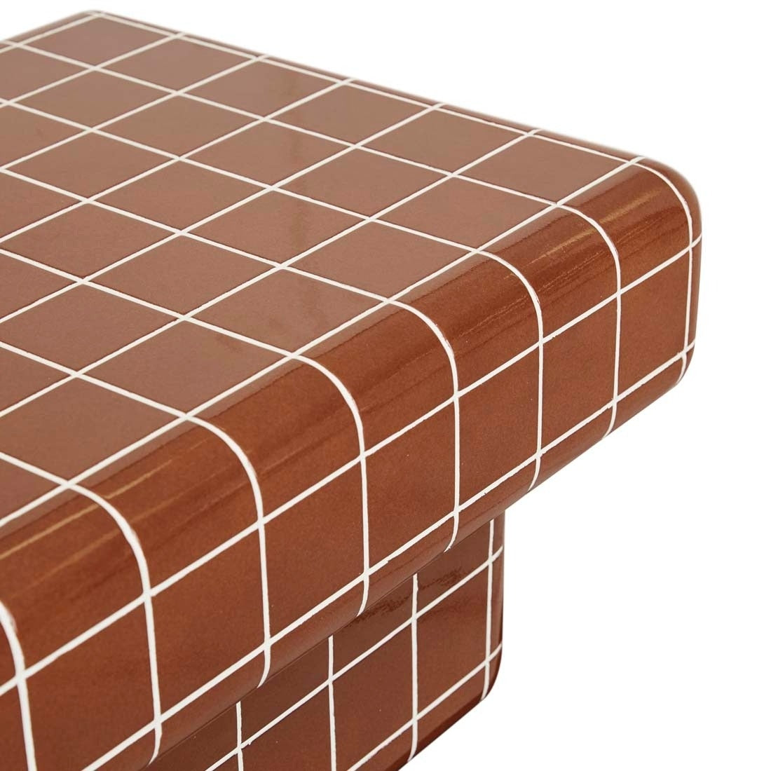 Seville Tile Coffee Table - Red Glaze