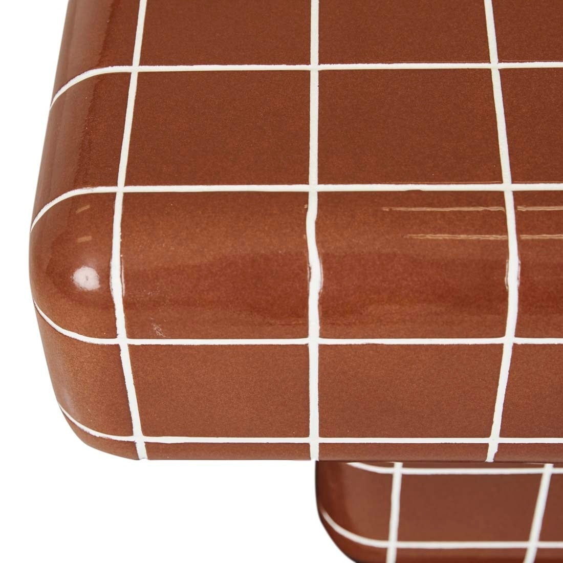 Seville Tile Coffee Table - Red Glaze