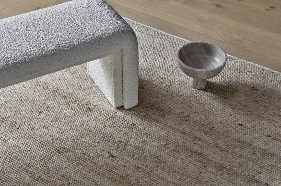 Hugo Layer Bench Seat - Chalk Boucle