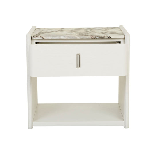 Pearce Marble Bedside - Bone