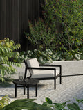 Ethnicraft Outdoor Jack Sofa Chair - Black - Off White