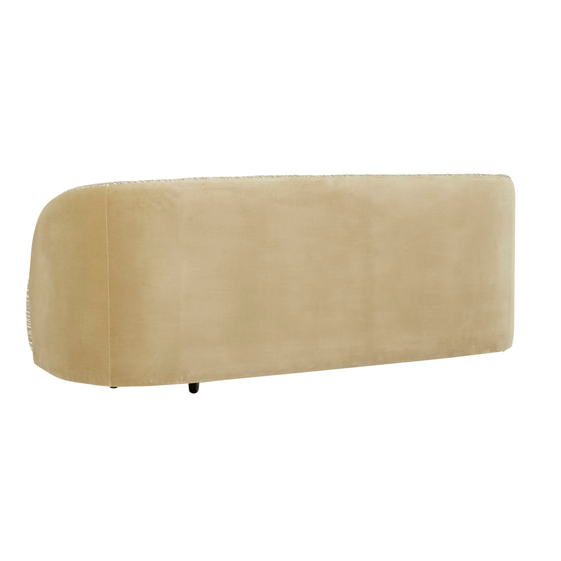 Kennedy Beckett 3 Seater Sofa - Mushroom Weave - Thyme Velvet