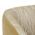 Kennedy Beckett 3 Seater Sofa - Mushroom Weave - Thyme Velvet