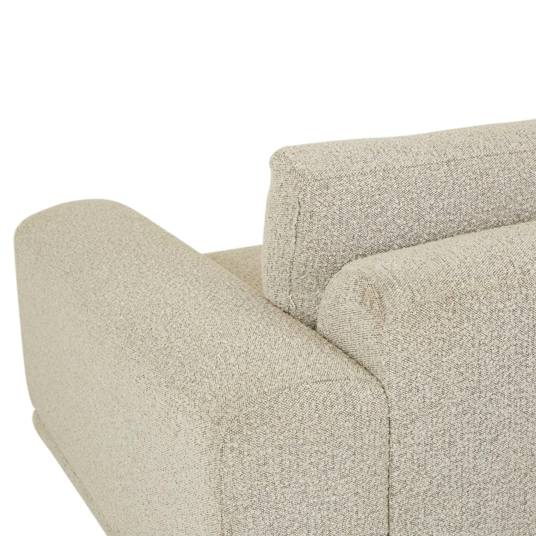 Kole Rise 3 Seater Sofa - Ash Boucle